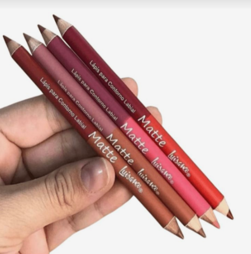 Delineador labial doble