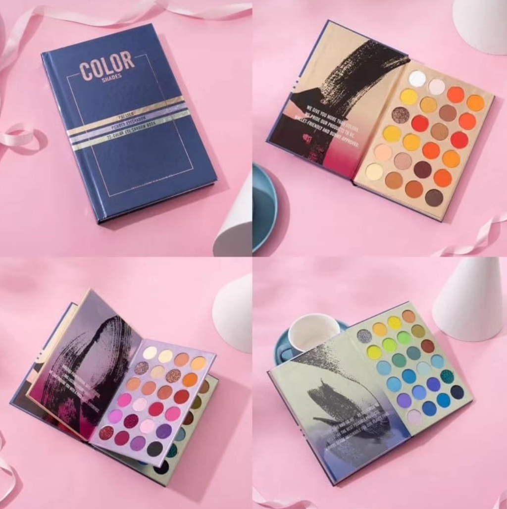 Paleta Book 72 sombras