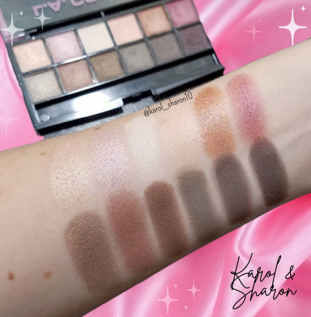 Paletas/petacas NUDE SMOKEY ROSE