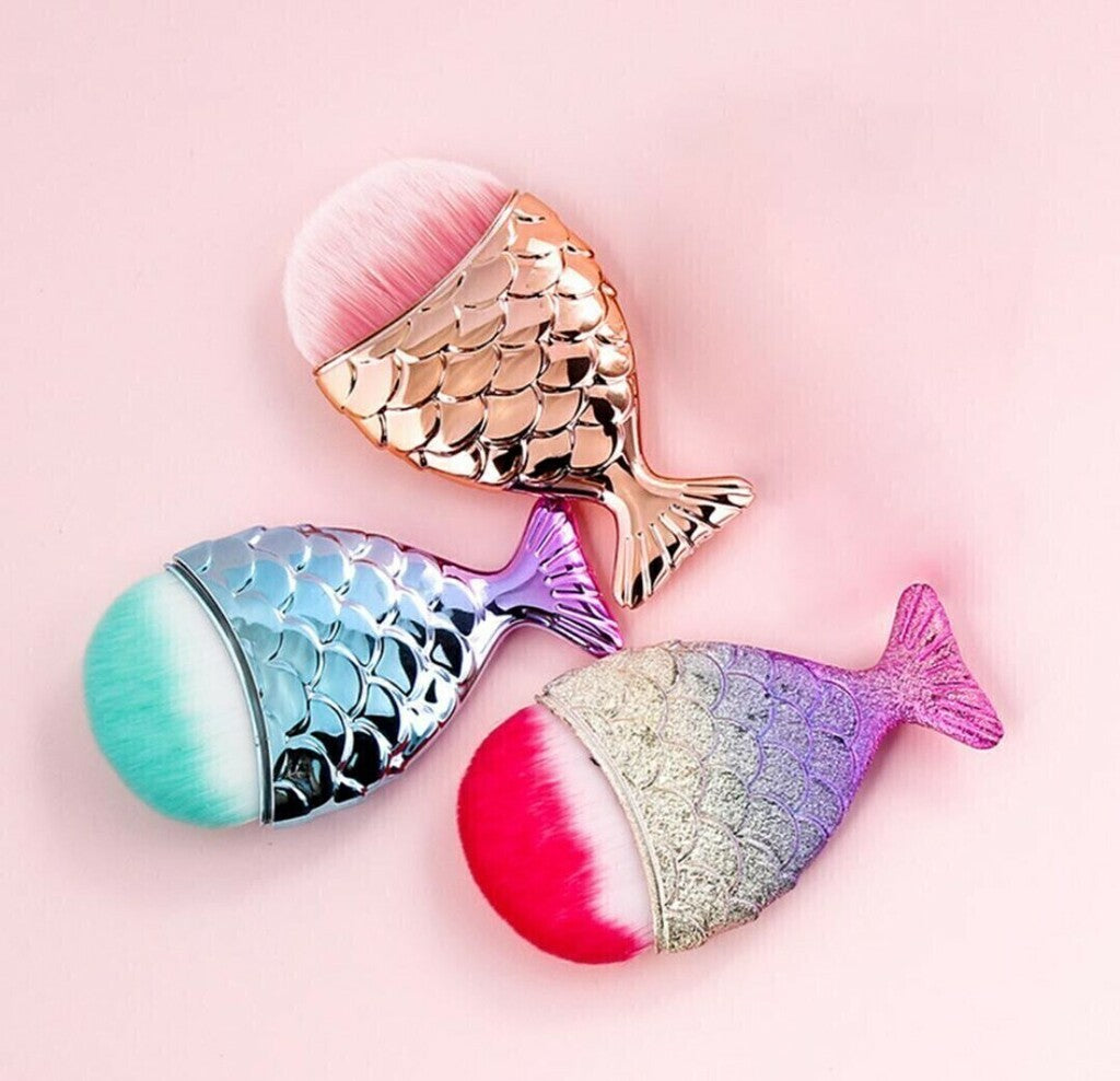 Brocha cola de sirena