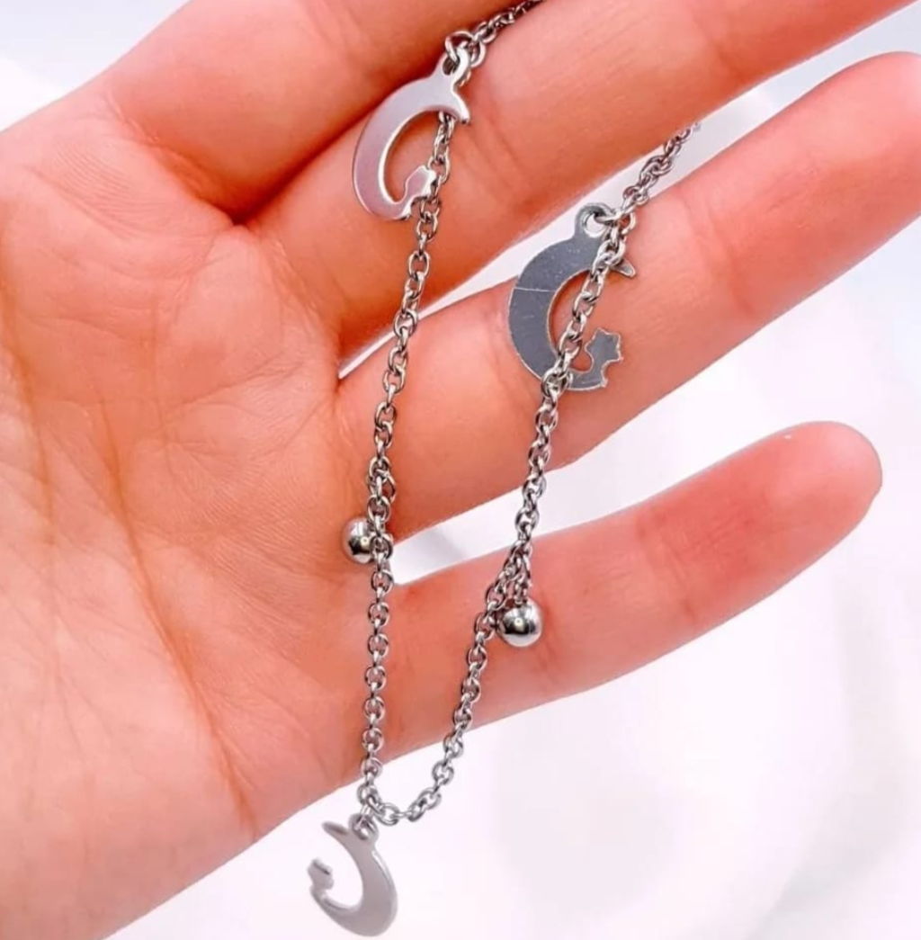 Pulseras y tobilleras acero quirúrgico