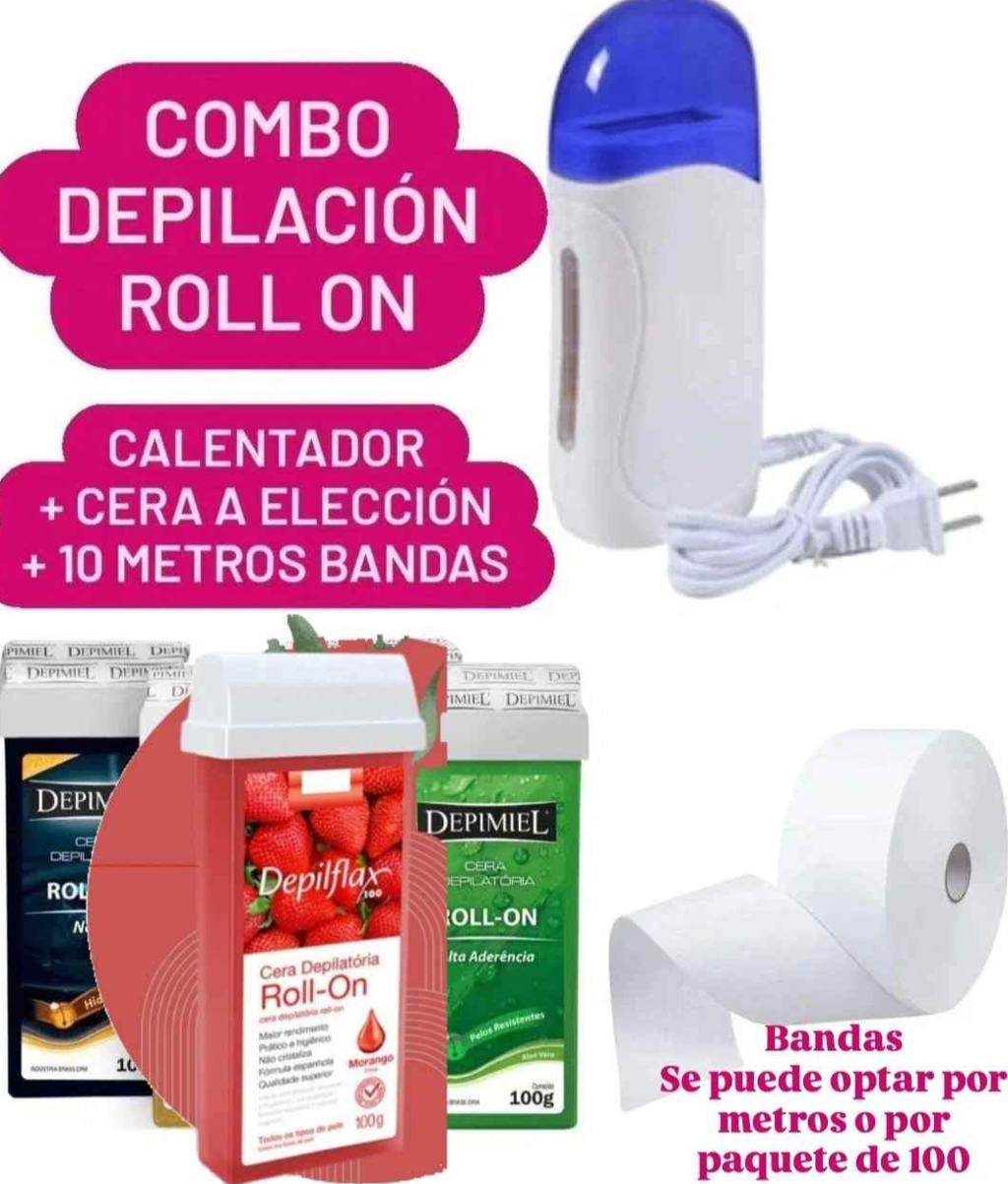 Combo de depilación sistema Roll on